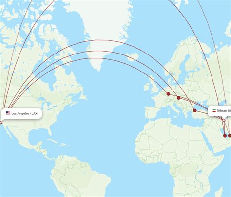 ika to lax flights|Flights From Tehran 